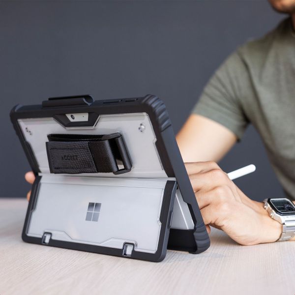 Accezz Rugged case met stand Microsoft Surface Pro 12 - Zwart