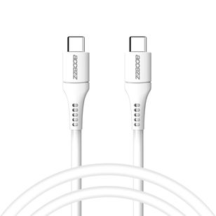 Accezz USB-C naar USB-C kabel - 1 meter - Wit