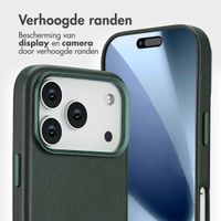 Accezz Leather Bookcase 2-in-1 met MagSafe Apple iPhone 17 Pro - Cedar Green