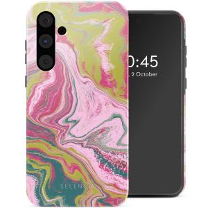 Selencia Vivid Tough Backcover Samsung Galaxy A55 - Marble Pink