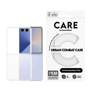 CARE by PanzerGlass Urban Combat Case Samsung Galaxy Z Flip 7 - Transparant