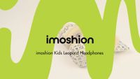 imoshion Draadloze Kinderkoptelefoon LED Light Cat Ear - Met AUX kabel - Cobalt Blue