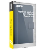 Accezz Premium Leather 2 in 1 Wallet Bookcase Samsung Galaxy A35 - Donkerblauw