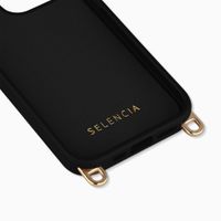 Selencia Rivièra MagSafe Backcover met afneembare haakjes Apple iPhone 13 Pro - Velvet Black