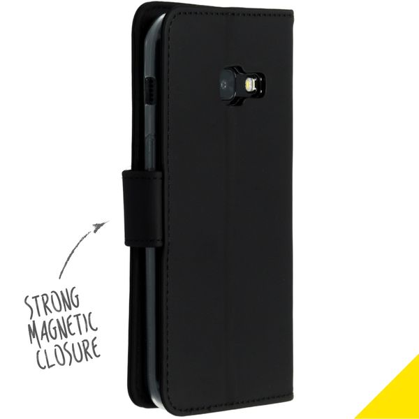 Accezz Wallet Softcase Bookcase Samsung Galaxy A3 (2017) - Zwart
