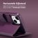 Accezz Leather Bookcase 2-in-1 met MagSafe iPhone 14 - Heath Purple