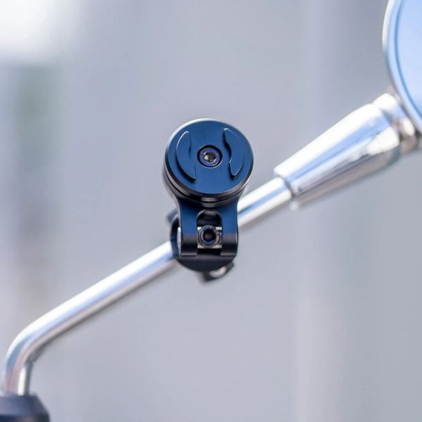 SP Connect Mirror Mount Pro SPC+ Telefoonhouder Scooter / Motor - Spiegel bevestiging - Zwart