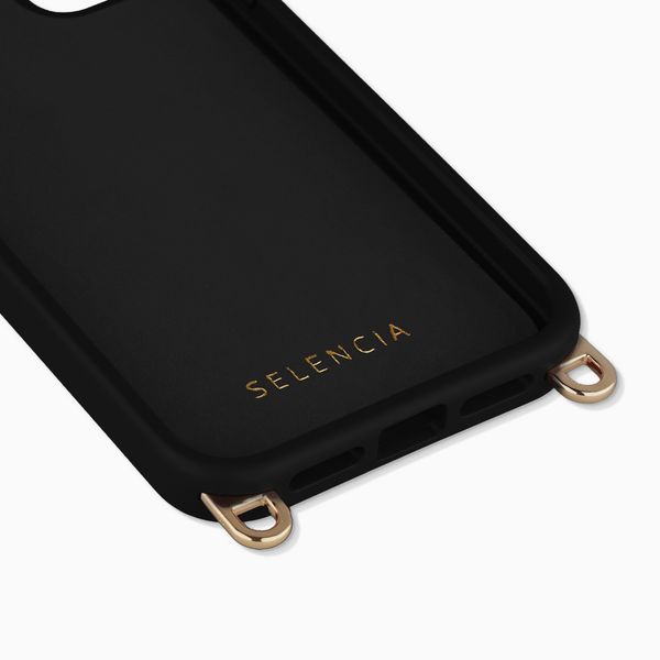 Selencia Rivièra MagSafe Backcover met afneembare haakjes Apple iPhone 11 - Velvet Black