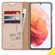 Accezz Wallet Softcase Bookcase Galaxy S21 Plus - Goud