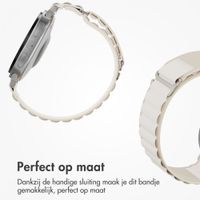 Accezz Nylon Alpine bandje Samsung Galaxy Watch 9 (40/44mm) / Watch 8 (40/44mm) / Classic (46mm) - Sterrenlicht