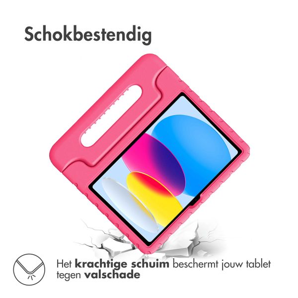 Accezz Kidsproof Backcover met handvat iPad 11 (2025) 11 inch / iPad 10 (2022) 10.9 inch - Roze