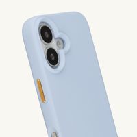 Selencia Rivièra MagSafe Backcover met afneembare haakjes Apple iPhone 17 - Powder Blue