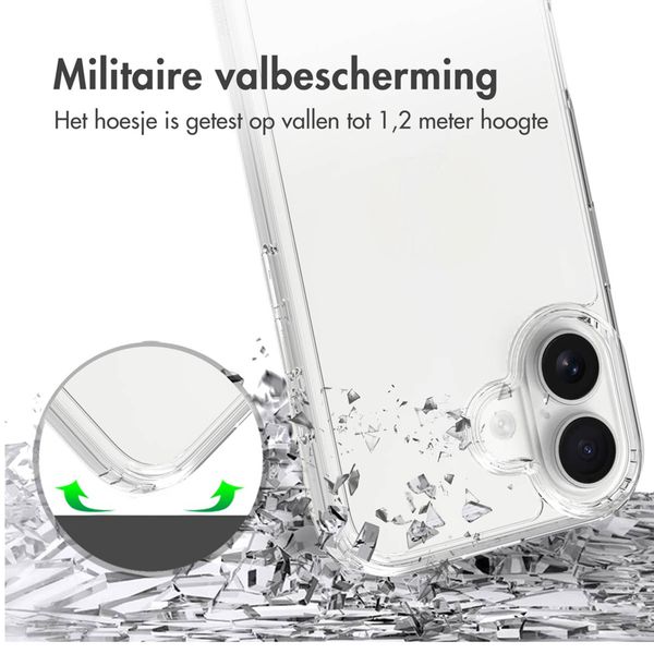 Accezz Xtreme Impact Backcover Apple iPhone 17 - Transparant