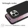 Accezz Color Backcover iPhone 14 Pro - Zwart