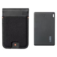 UAG Metropolis Wallet met Tracker - Geschikt voor Apple en Android - Kevlar Black