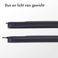 Accezz Trifold Bookcase with Handstrap iPad Mini 7 (2024) / iPad Mini 6 (2021) - Donkerblauw