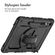 Accezz Rugged Backcover met schouderstrap Samsung Galaxy Tab S9 Plus 12.4 inch - Zwart