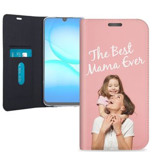 Ontwerp je eigen Compact gel bookcase hoes Samsung Galaxy A17 - Wit