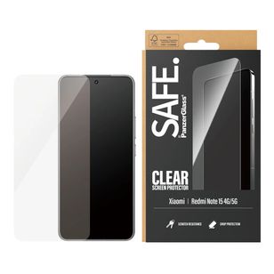 SAFE by PanzerGlass Ultra-Wide Fit Screenprotector Xiaomi Redmi Note 15 (5G)