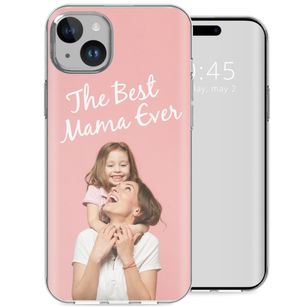 Ontwerp je eigen Apple iPhone 15 Plus hoesje - Transparant