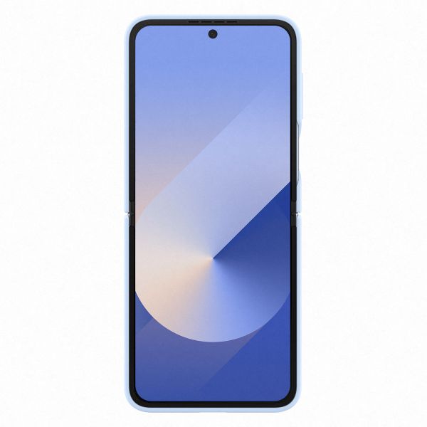 Samsung Originele Silicone Cover Ring Samsung Galaxy Z Flip 6 / Flip 7 FE - Blue