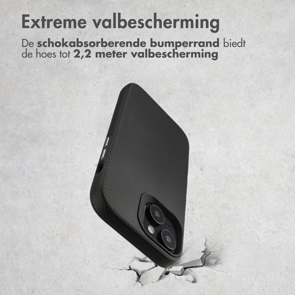 Accezz Tough Backcover met MagSafe Apple iPhone 15 - Zwart