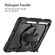 Accezz Rugged Backcover met schouderstrap iPad 9 (2021) 10.2 inch / iPad 8 (2020) 10.2 inch / iPad 7 (2019) 10.2 inch - Zwart