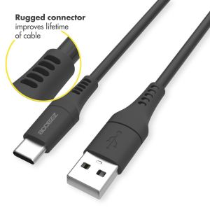 Accezz USB-C naar USB kabel - 2 meter - Zwart