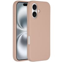Accezz Liquid Silicone Backcover met MagSafe Apple iPhone 16 - Roze