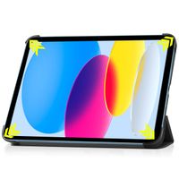 Accezz Trifold Bookcase iPad 11 (2025) 11 inch / iPad 10 (2022) 10.9 inch - Zwart