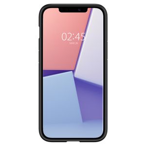 Spigen Ultra Hybrid Backcover iPhone 12 (Pro) - Zwart