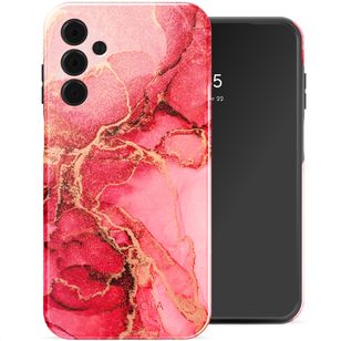 Selencia Vivid Tough Backcover Samsung Galaxy A15 - Rosy Marble