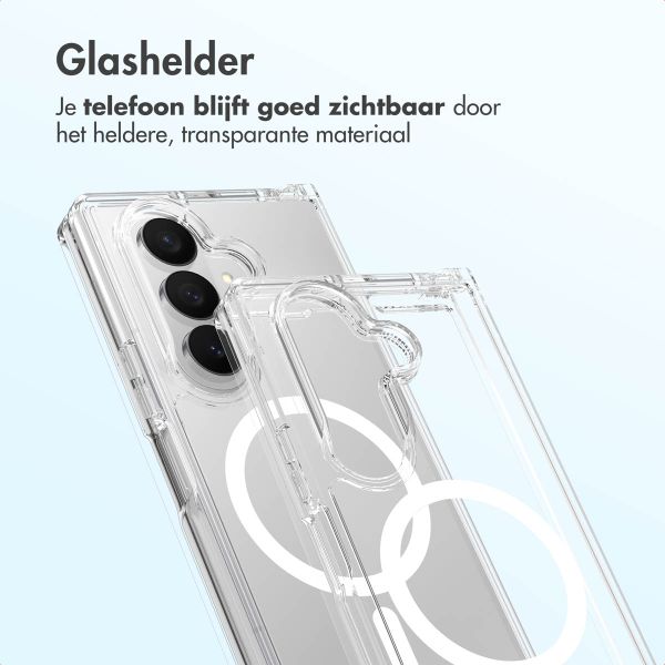 Accezz Xtreme Impact Backcover met MagSafe Samsung Galaxy Z Fold 7 - Transparant