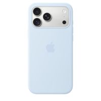 Apple Siliconenhoesje met MagSafe Apple iPhone 18 Pro Max - Crisp Blue