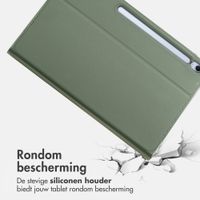 Accezz Classic Tablet Case Samsung Galaxy Tab S10 FE Plus - Groen