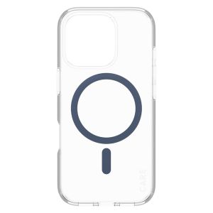 CARE by PanzerGlass Urban Combat Case MagSafe iPhone 16 Pro- Transparant / Blauw