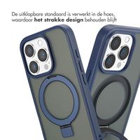 Accezz Ring Stand Backcover met MagSafe iPhone 16 Pro - Blue