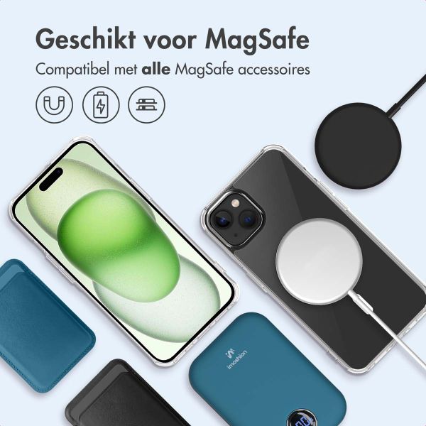 imoshion Protective Backcover met MagSafe iPhone 15 Plus - Transparant