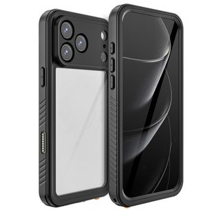 Redpepper Dot Plus Waterproof Backcover Apple iPhone 17 Pro Max - Zwart