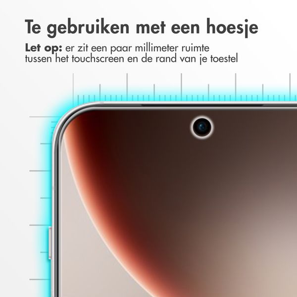 Accezz Gehard Glas Screenprotector Oppo Find X9