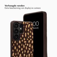 Selencia Nova Real Leather Backcover met Koord en Pashouder Samsung Galaxy S26 Ultra - Fawn Chic