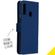 Accezz Wallet Softcase Bookcase Samsung Galaxy A20s - Donkerblauw