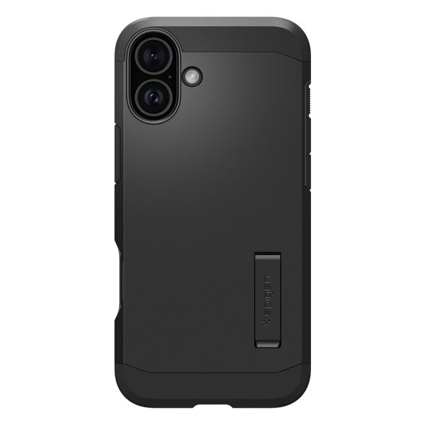 Spigen Tough Armor Backcover MagSafe Apple iPhone 16 - Zwart