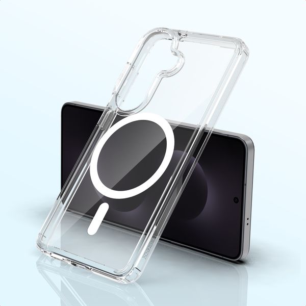 Accezz Xtreme Impact Backcover met MagSafe Samsung Galaxy S26 - Transparant