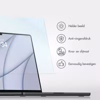 Accezz Gehard Glas Screenprotector Apple MacBook Air 15 inch (2023 / 2024 M3 chip / 2025 M4 chip) - A2941 / A3114 / A3241