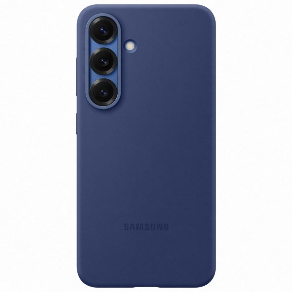 Samsung Originele Silicone Backcover Samsung Galaxy S25 - Blauw