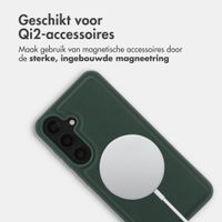Accezz Edge Backcover met MagSafe Samsung Galaxy S25 - Groen