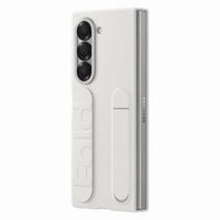 Samsung Originele Silicone Backcover met Strap Samsung Galaxy Z Fold 6 - White