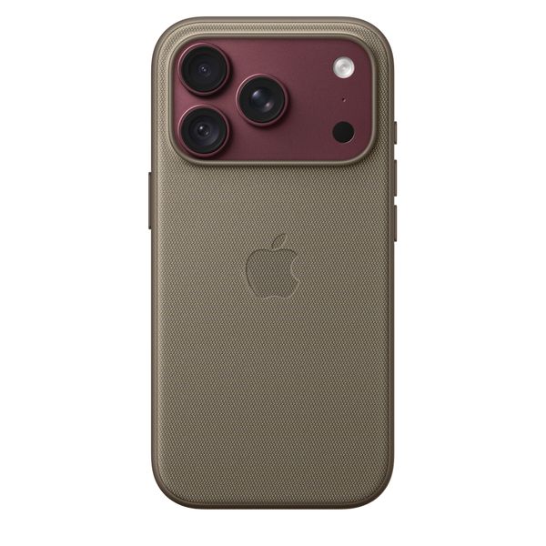 Apple TechWoven Case met MagSafe Apple iPhone 18 Pro - Taupe