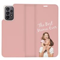 Ontwerp je eigen Compact gel bookcase hoes Samsung Galaxy A23 (5G) - Wit